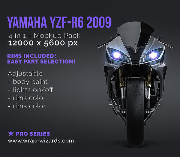 2009 YAMAHA YZFR6